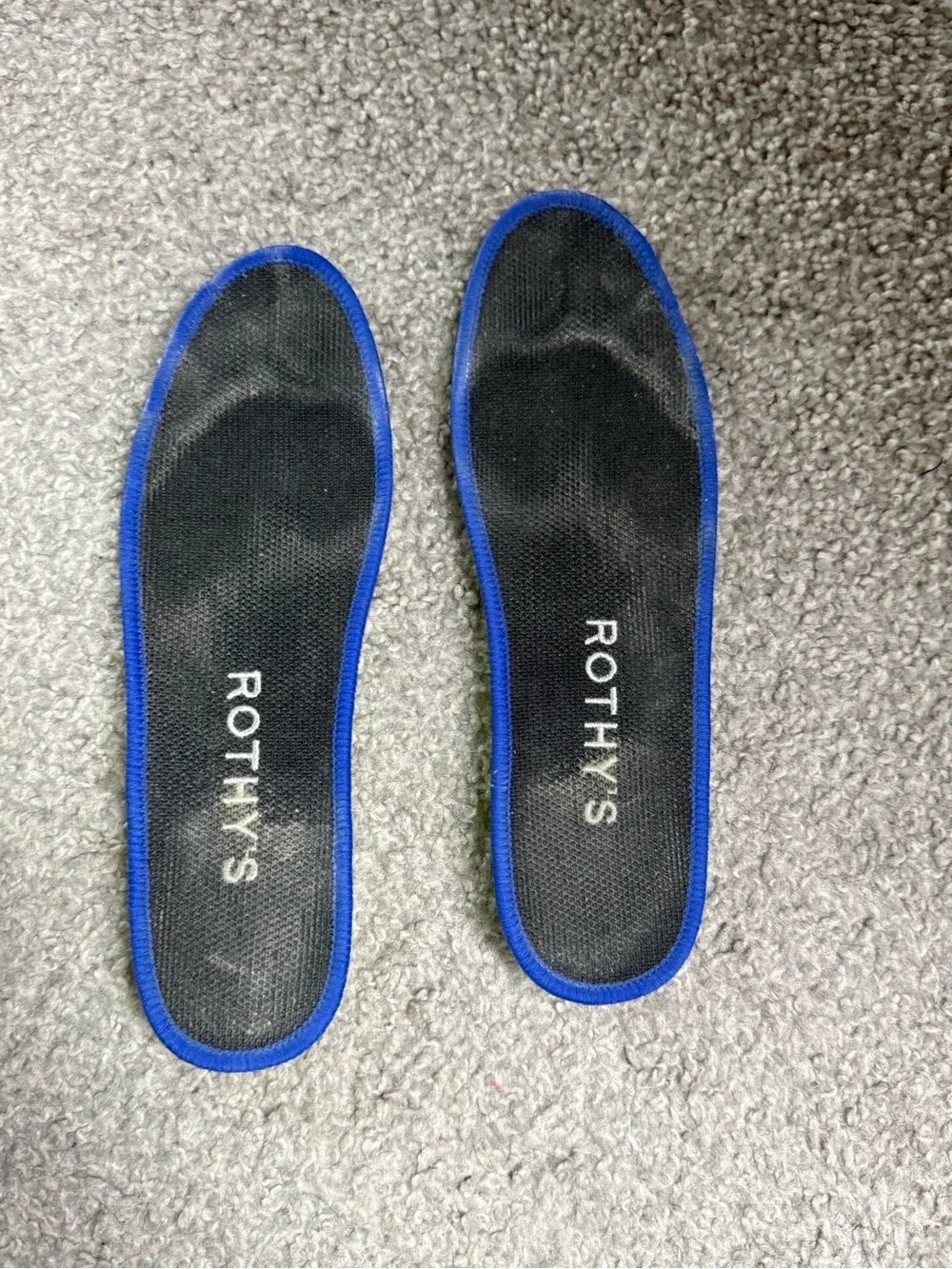 Black rothy shoes 6.5